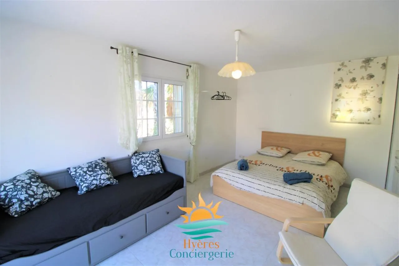 Villa Giens 4Ch Clim Parking Wifi Piscine Partagee By Hc Hyeres France